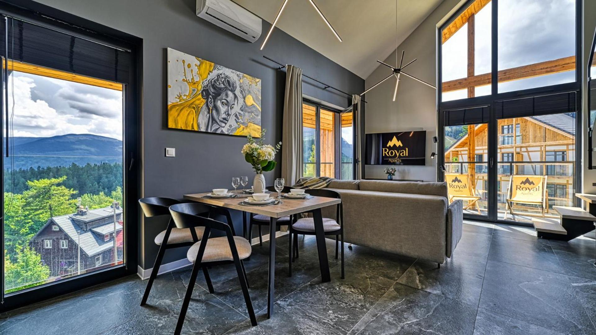 Orlik Vip Residence - Apartament Dwupoziomowy Sniezka Skyline Z Prywatna Sauna Karpacz Zewnętrze zdjęcie