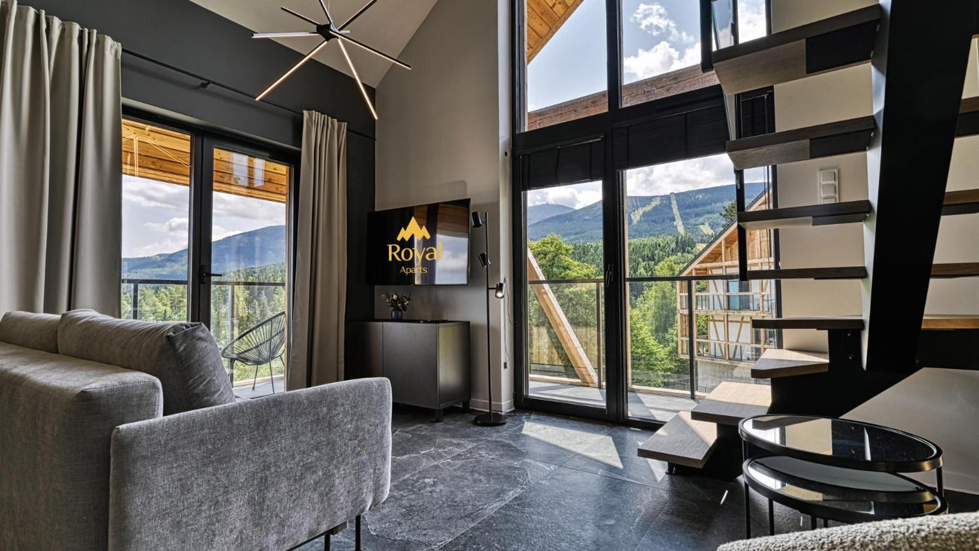 Orlik Vip Residence - Apartament Dwupoziomowy Sniezka Skyline Z Prywatna Sauna Karpacz Zewnętrze zdjęcie